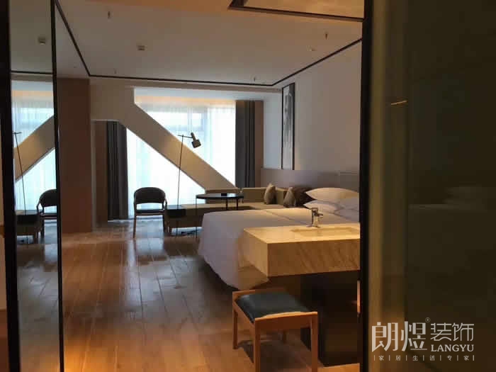 現(xiàn)代風格商務賓館裝修效果圖
