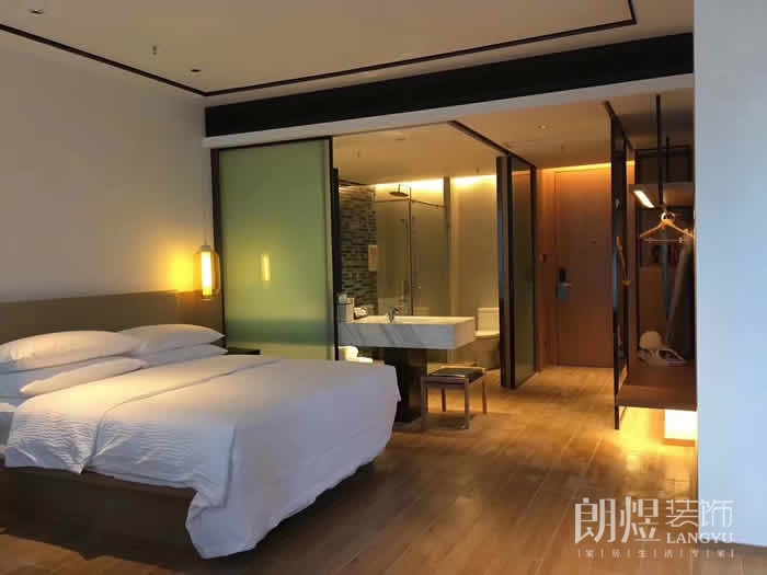 現(xiàn)代風格商務賓館裝修效果圖